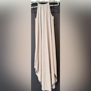 Double Zero Elegant Cream Maxi Dress
